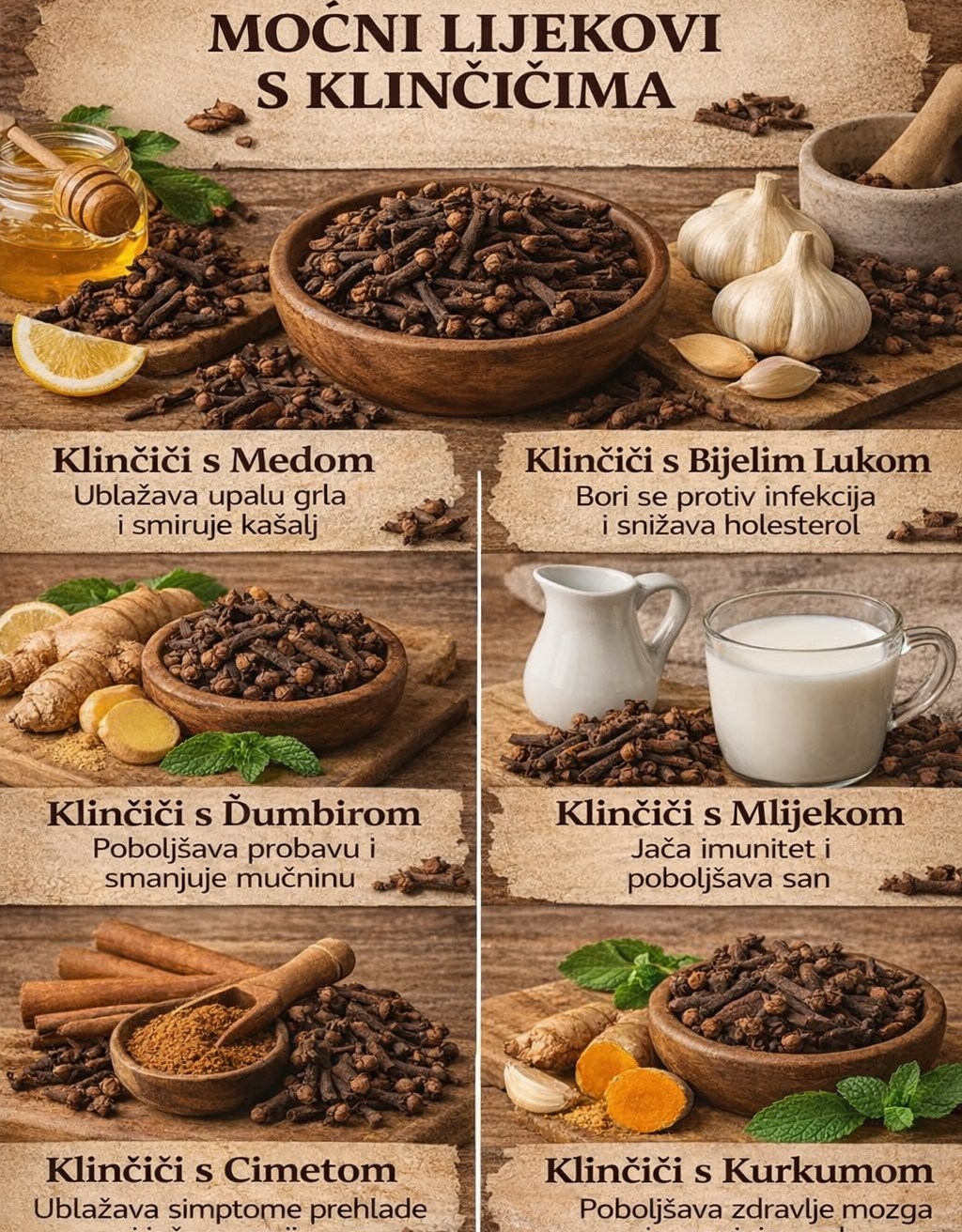 20 genijalnih načina da iskoristite klinčiće za svoje zdravlje- Otkrijte skrivenu moć ovog drevnog začina