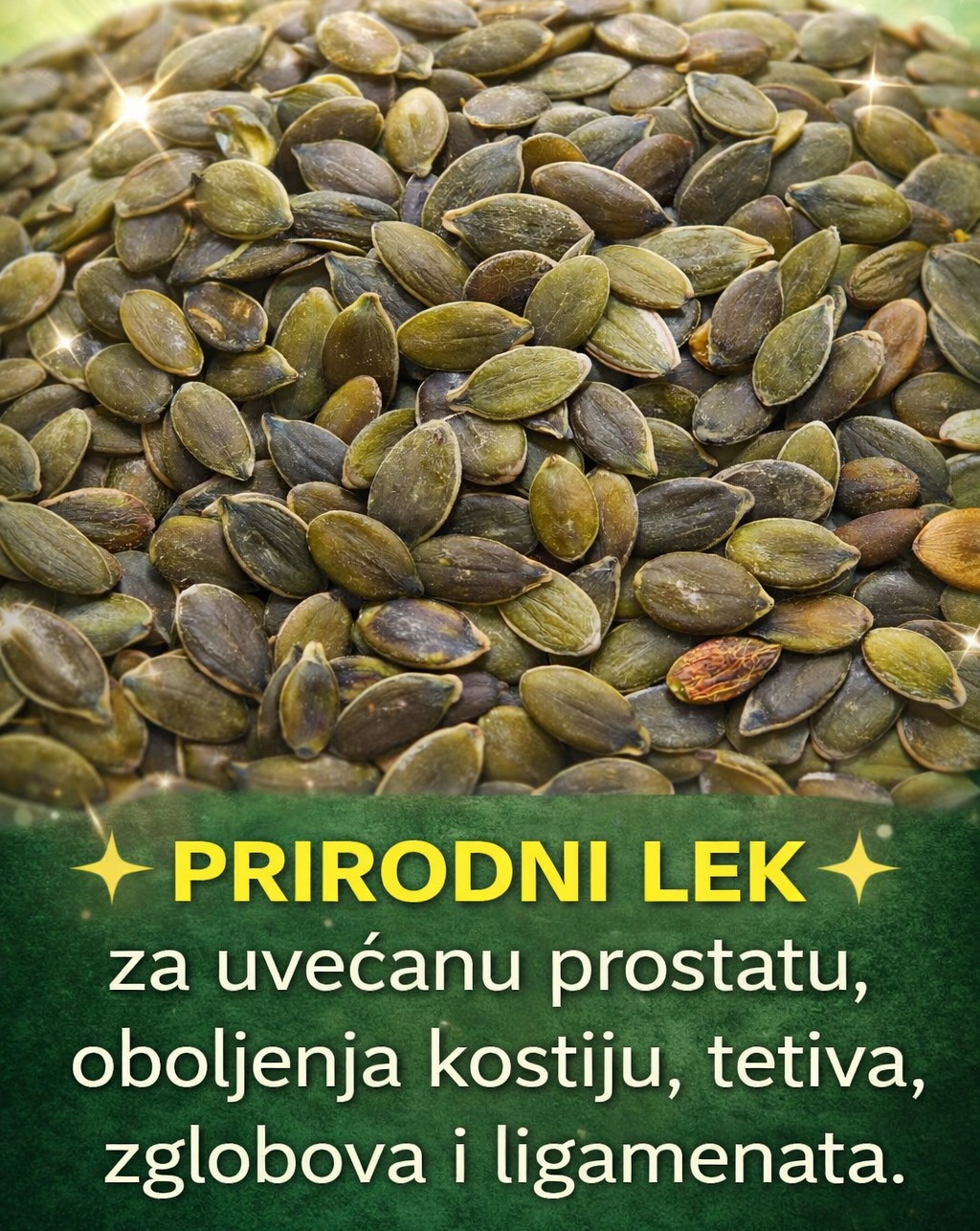 Semenke Bundeve: Moćni Čuvar Muškog Zdravlja i Prirodni Oslonac za Snažne Kosti i Zglobove