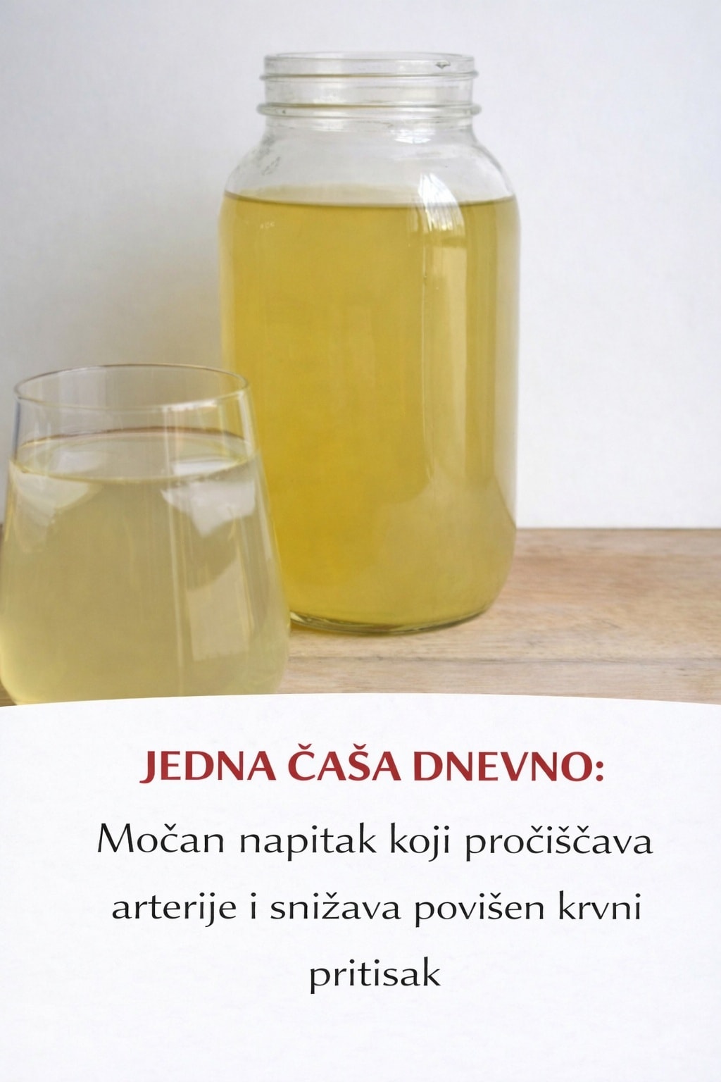 Jedna čaša dnevno: Moćan napitak koji pročišćava arterije i snižava povišen krvni pritisak