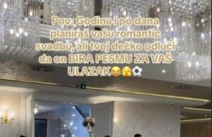 Ulazak mladenaca kakav niste vidjeli: Zbog odabira pjesme snimak sa svadbe postao HIT na mrežama
